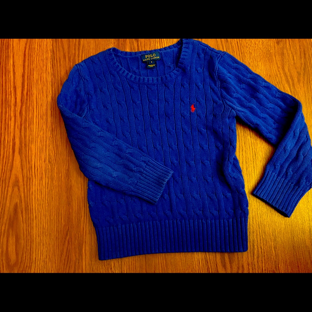 Royal 👑 Blue💙Ralph Lauren Cozy Fall 🍁Sweater